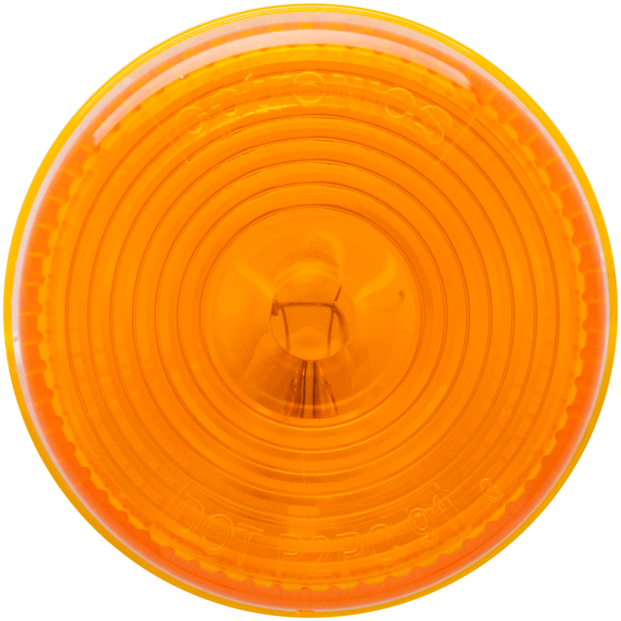 2" YELLOW GROMMET MOUNT MARKER/CLEARANCE LIGHT